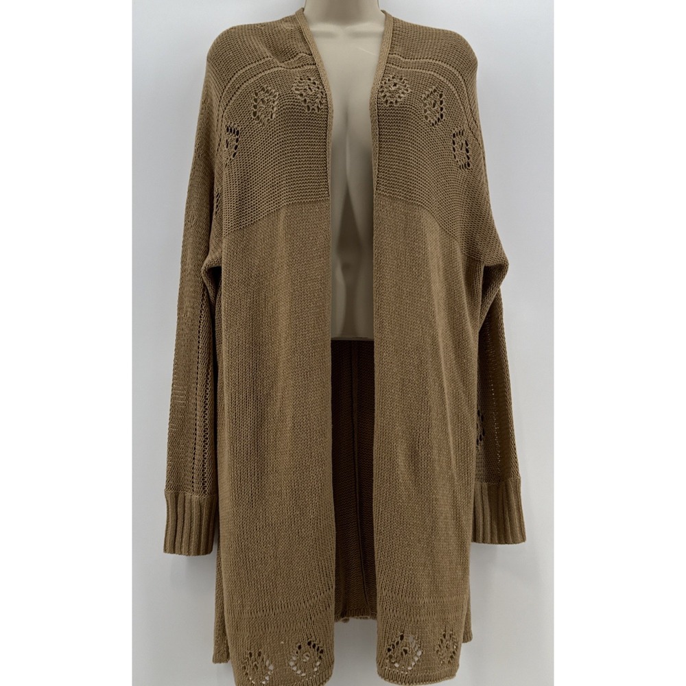 Womens Fall Winter Cardigan Sweater Long Sleeve Open Front Lightweight  Medium‎